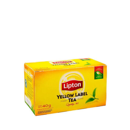 TE YELLOW LABEL 20 BOLSITAS LIPTON