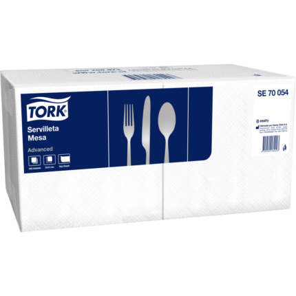PE SERVILLETA MESA 30X30 ADVANCED H/S PAQ. 200UND. TORK