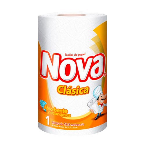 Toalla Papel Clásica 1 Unidad NOVA Toalla Papel Clásica 1 Unidad NOVA