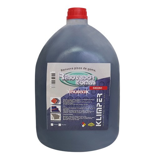 Renovador Gomas Brillante Incolora 5 lts Klimper Renovador Gomas Brillante Incolora 5 lts Klimper