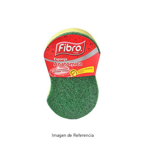 Esponja Anatómica Multiuso 1 Unidad Fibro Esponja Anatómica Multiuso 1 Unidad Fibro