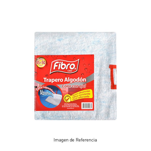Trapero Simple Algodón 45x50cm Fibro Trapero Simple Algodón 45x50cm Fibro