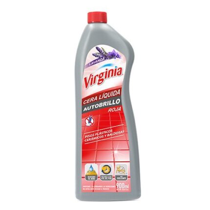 Cera Autobrillo Roja 900cc Virginia